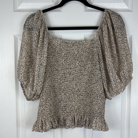 Whistles sketched floral top sz 12 - Picture 9 of 9